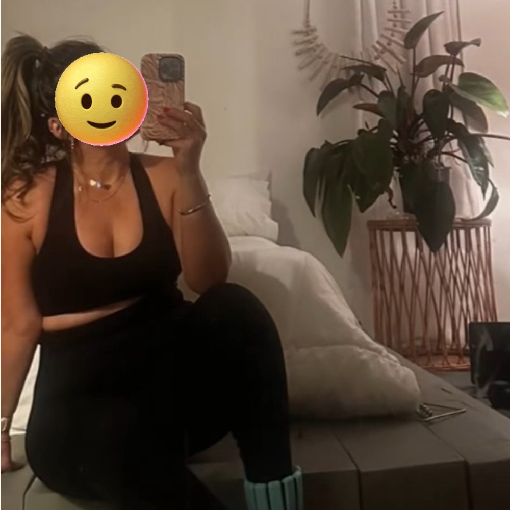 Women's Black Activewear Set